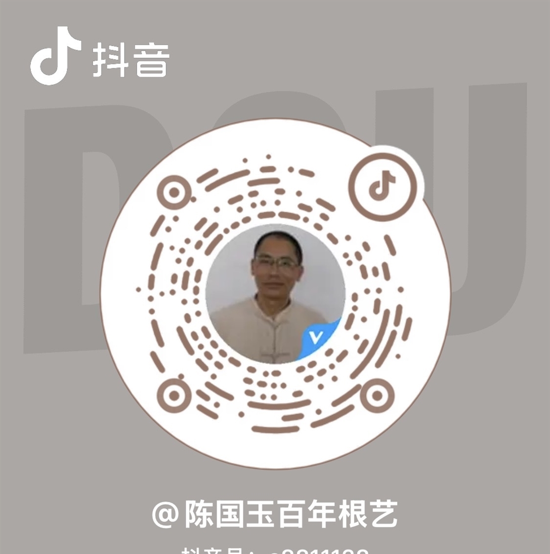 百年根艺抖音店铺二维码